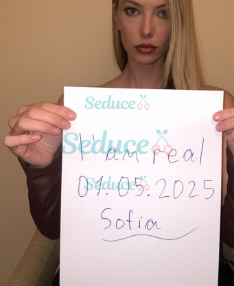 Photo escort girl Sofia: the best escort service