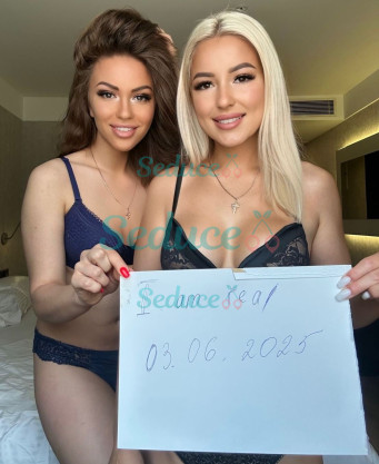 Photo escort girl DUO  Angel: the best escort service